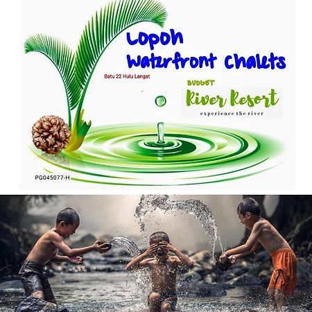 Lopoh Waterfront Budget Chalets Villa Hulu Langat Bagian luar foto