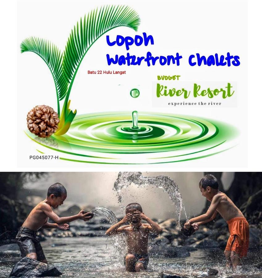 Lopoh Waterfront Budget Chalets Villa Hulu Langat Bagian luar foto
